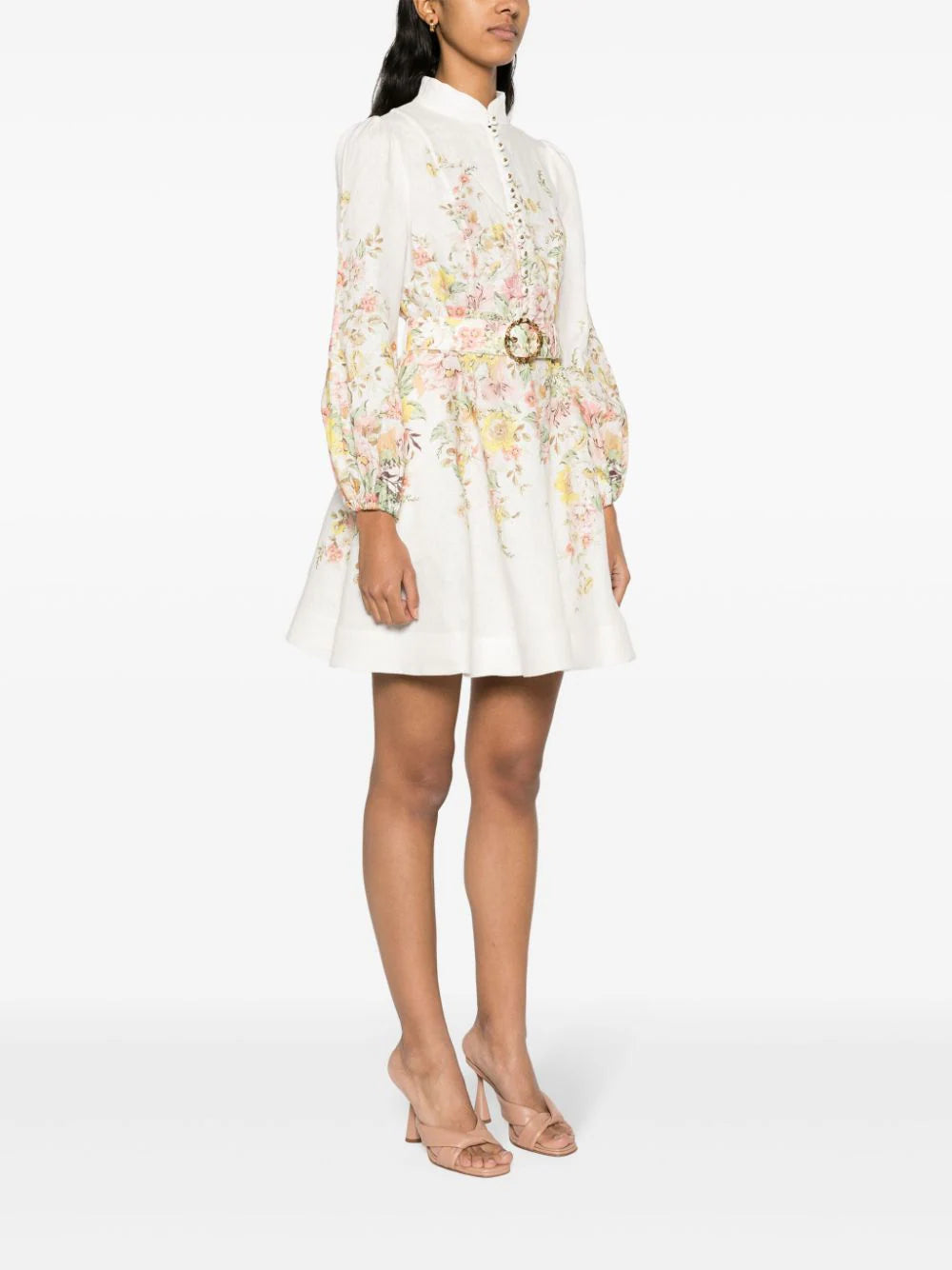 ZIMMERMANN Matchmaker Buttoned Mini Dress