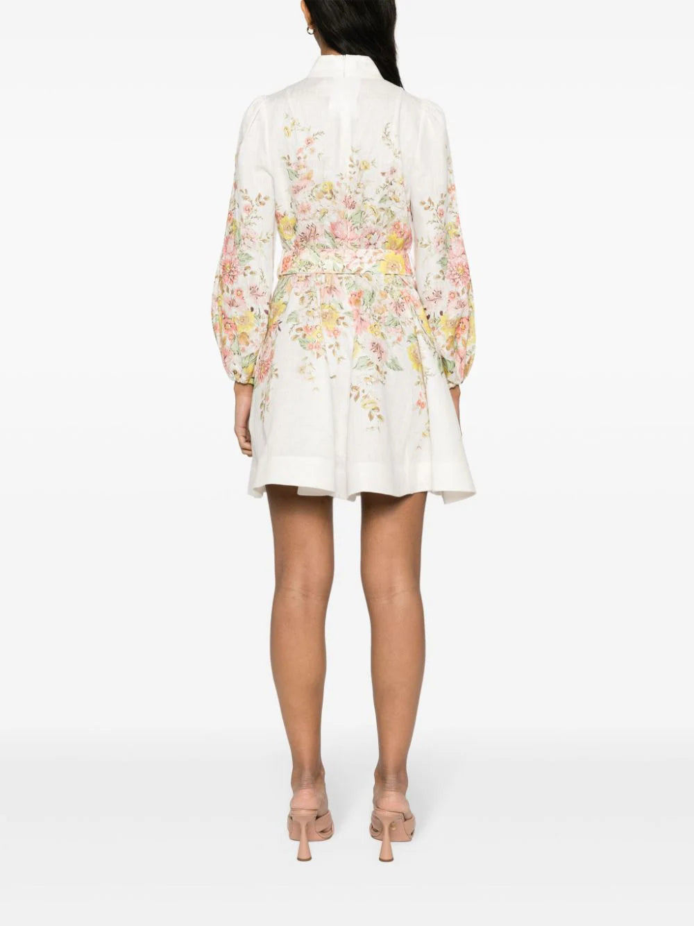 ZIMMERMANN Matchmaker Buttoned Mini Dress