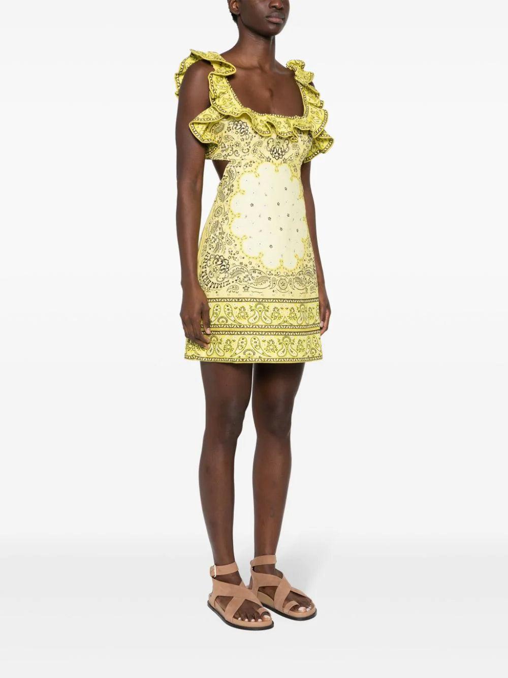 ZIMMERMANN Matchmaker Frilled Mini Dress