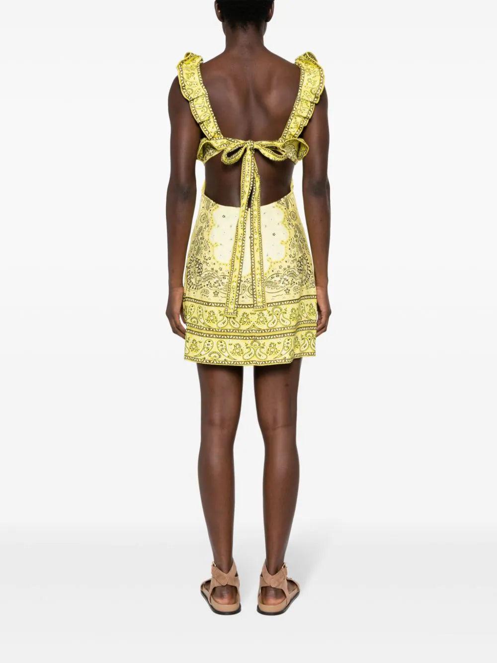ZIMMERMANN Matchmaker Frilled Mini Dress