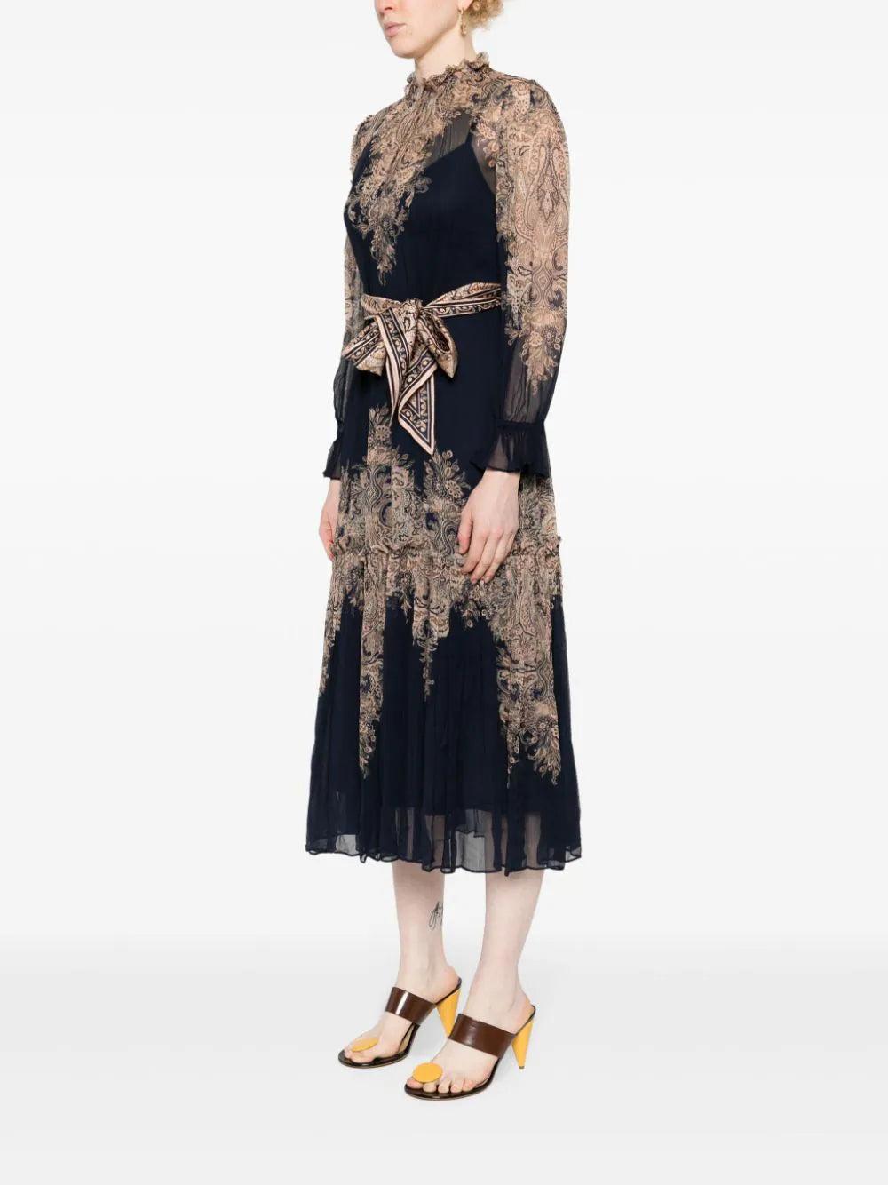 ZIMMERMANN Natura Midi Dress