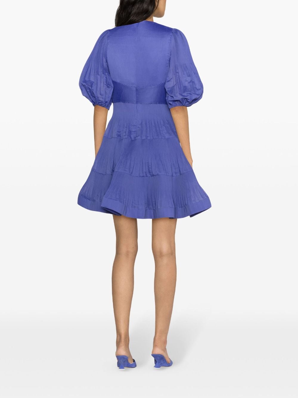 ZIMMERMANN Pleated Mini Dress