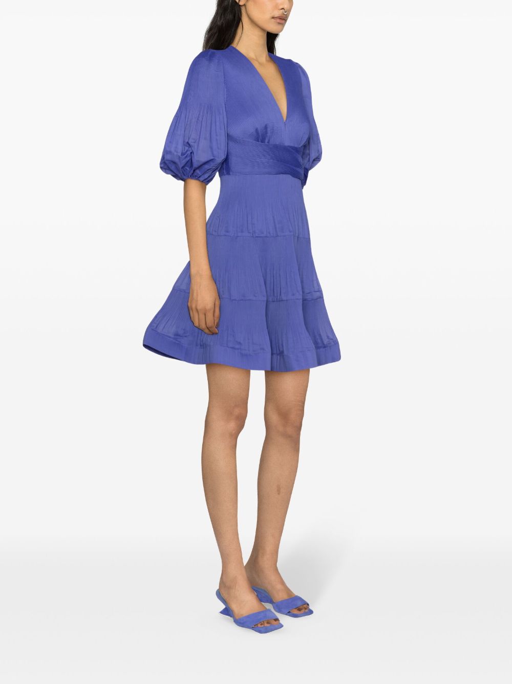ZIMMERMANN Pleated Mini Dress