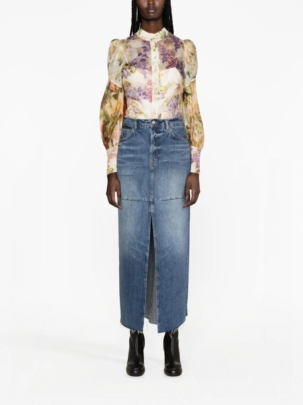 ZIMMERMANN Sensory Spliced Blouse