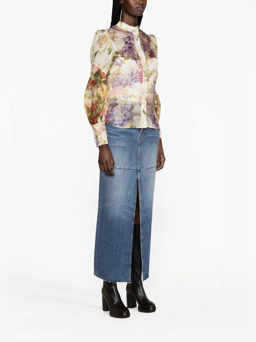 ZIMMERMANN Sensory Spliced Blouse
