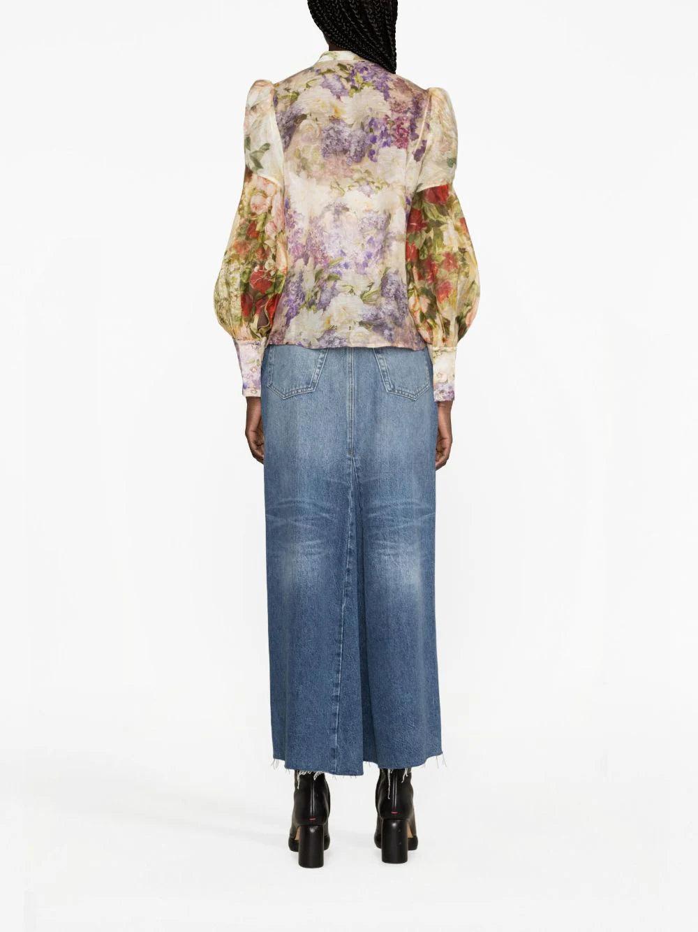 ZIMMERMANN Sensory Spliced Blouse