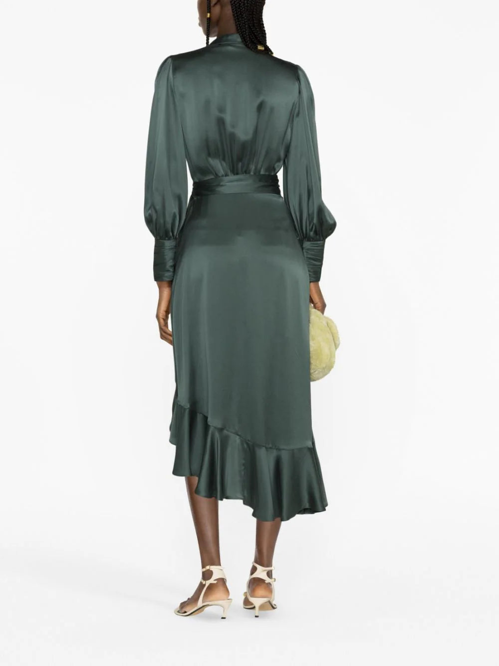 ZIMMERMANN Wrap Midi Dress