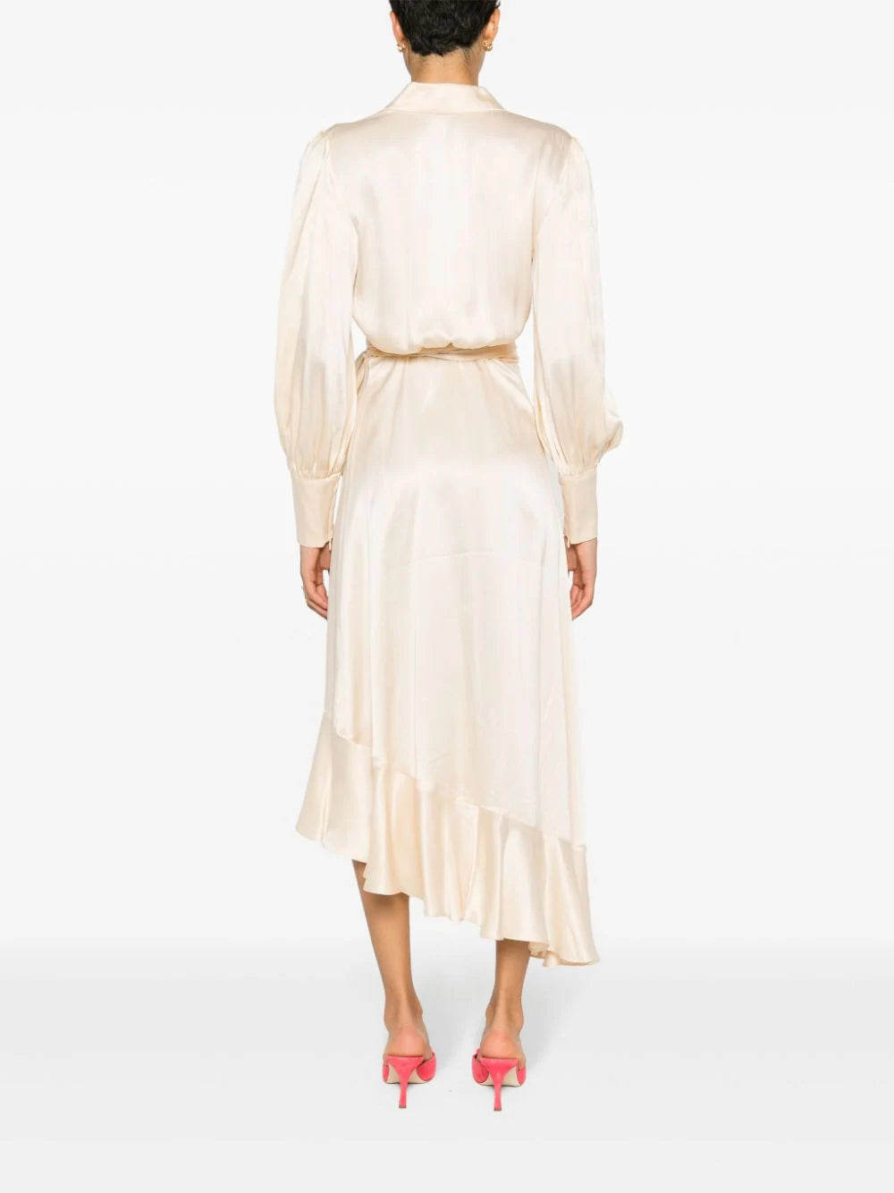 ZIMMERMANN Wrap Midi Dress