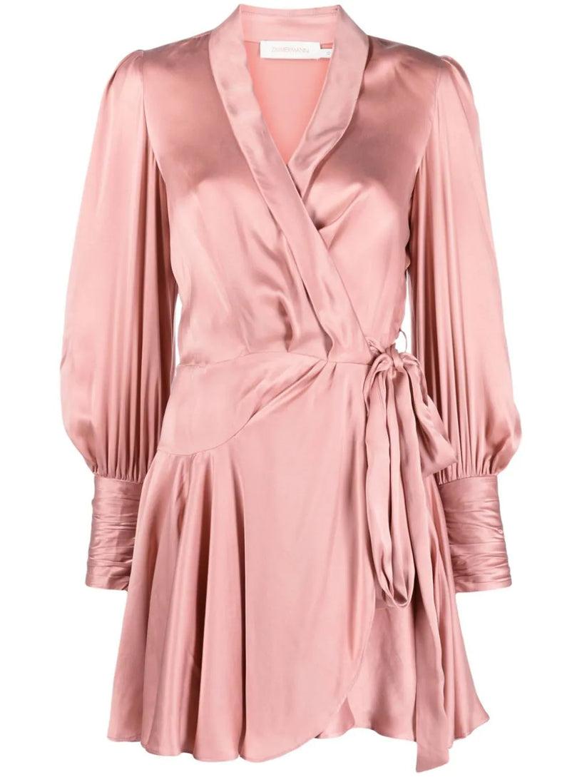ZIMMERMANN Wrap mini dress