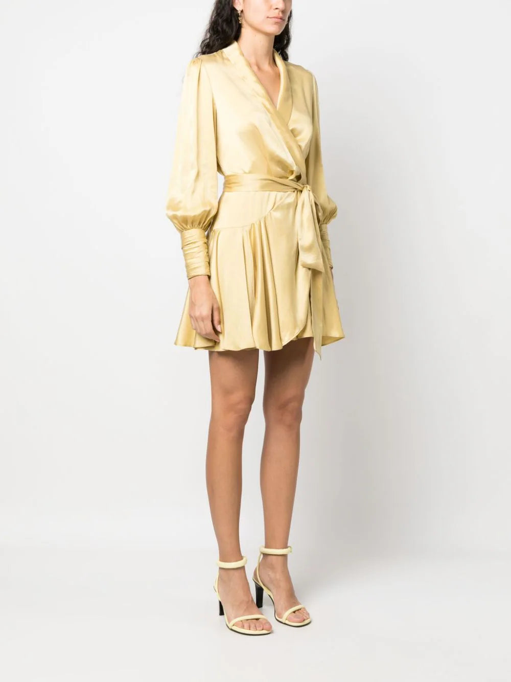 ZIMMERMANN Wrap Mini Dress