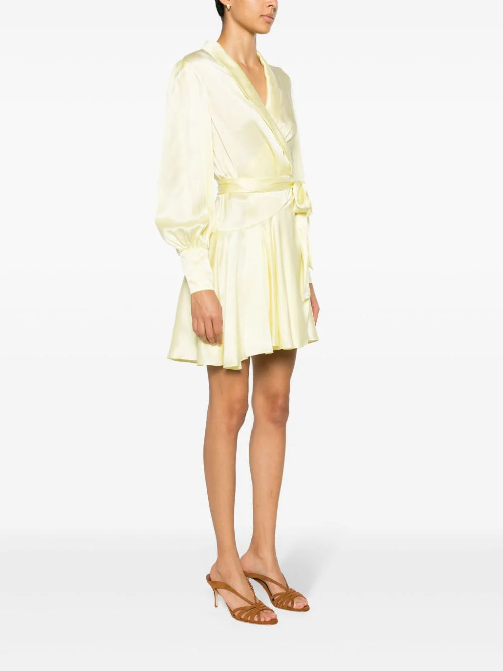 ZIMMERMANN Wrap Mini Dress