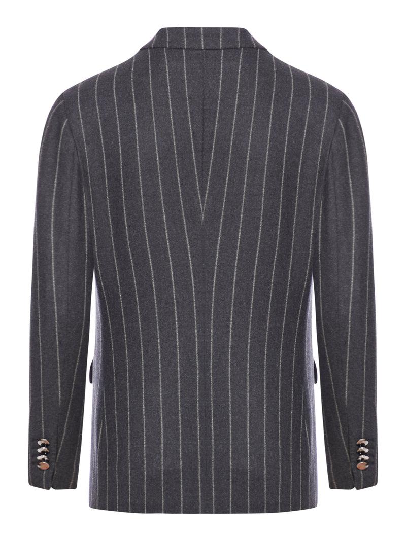 Suitnegozi ABITO SARTORIALE IN LANA E CASHMERE GESSATO