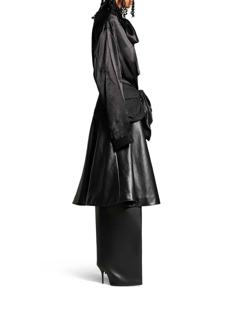 Suitnegozi BLUSA LAVALIÈRE ANNODATA DA DONNA IN NERO