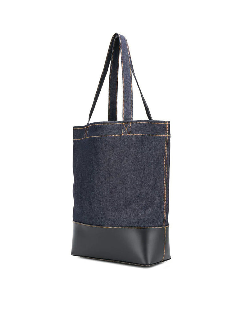Suitnegozi BORSA A SPALLA AXEL IN DENIM CON INSERTI IN PELLE