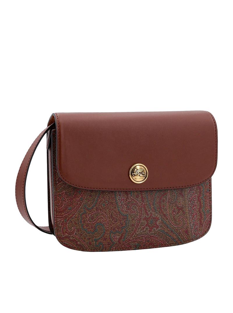 Suitnegozi Borsa A Tracolla In Tela Spalmata Con Motivo Paisley