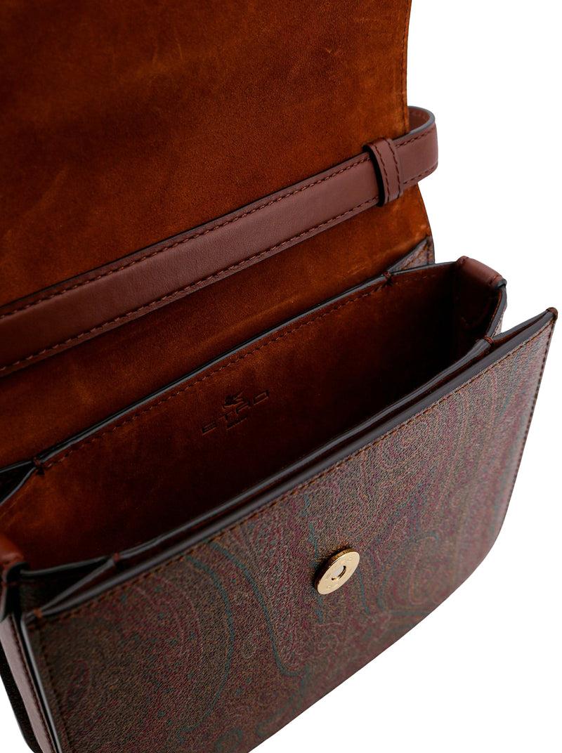 Suitnegozi Borsa A Tracolla In Tela Spalmata Con Motivo Paisley