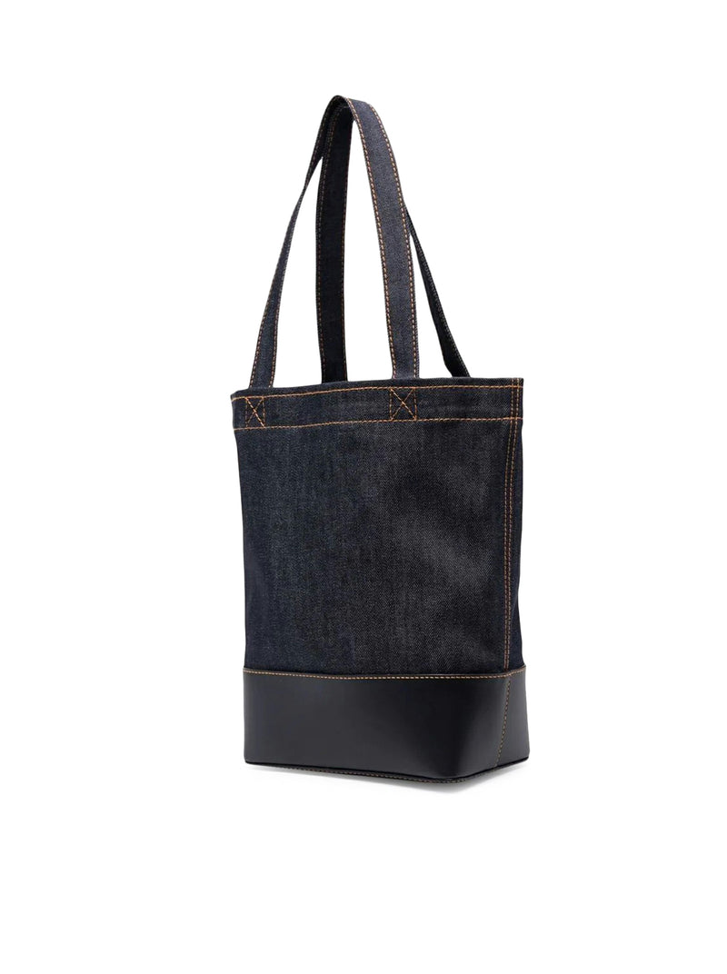 Suitnegozi BORSA AXEL PICCOLA IN DENIM E INSERTI IN PELLE