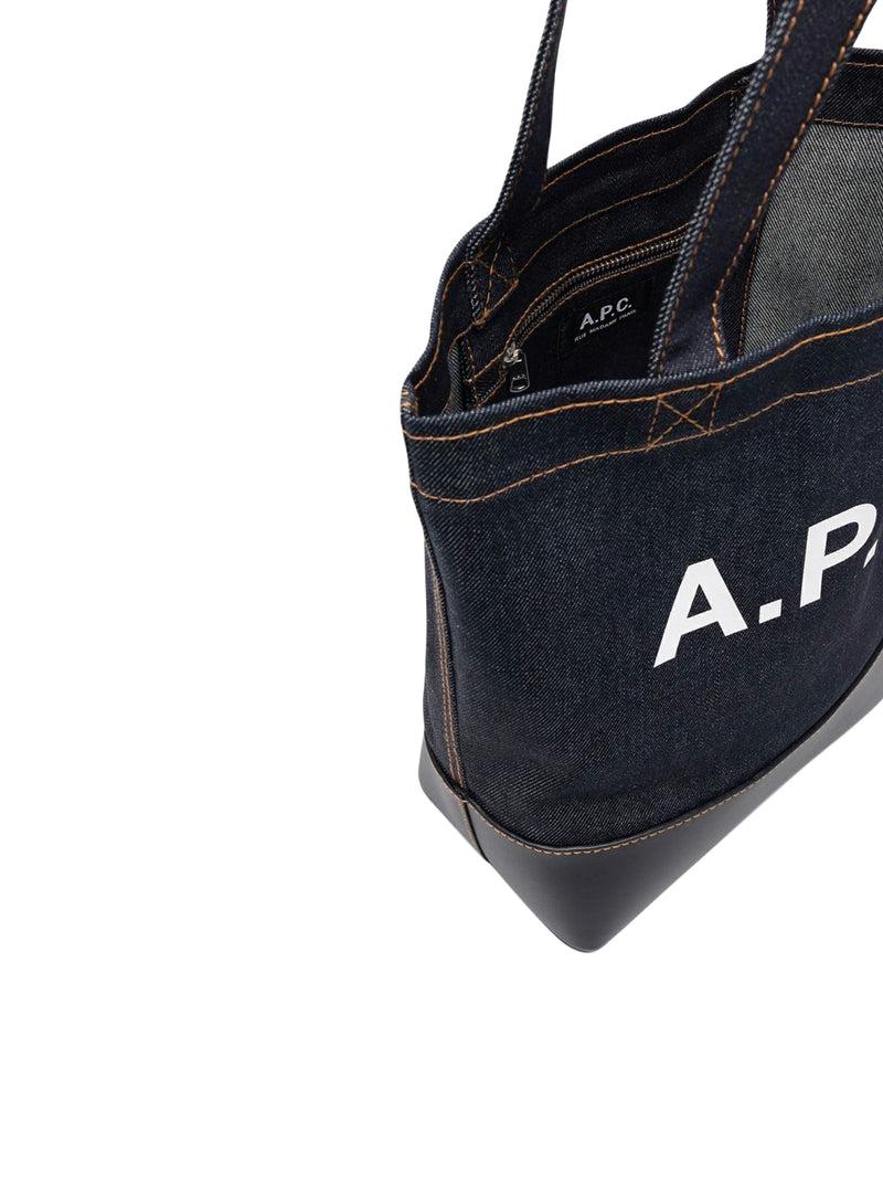 Suitnegozi BORSA AXEL PICCOLA IN DENIM E INSERTI IN PELLE