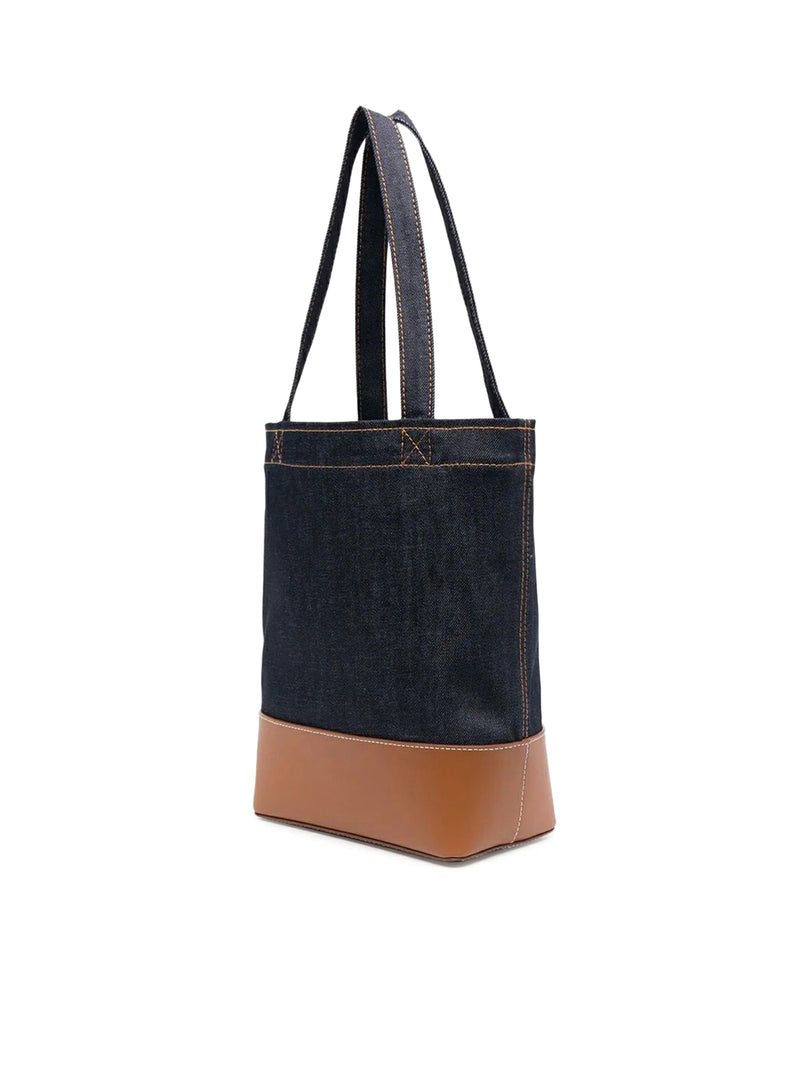 Suitnegozi BORSA AXEL PICCOLA IN DENIM E INSERTI IN PELLE