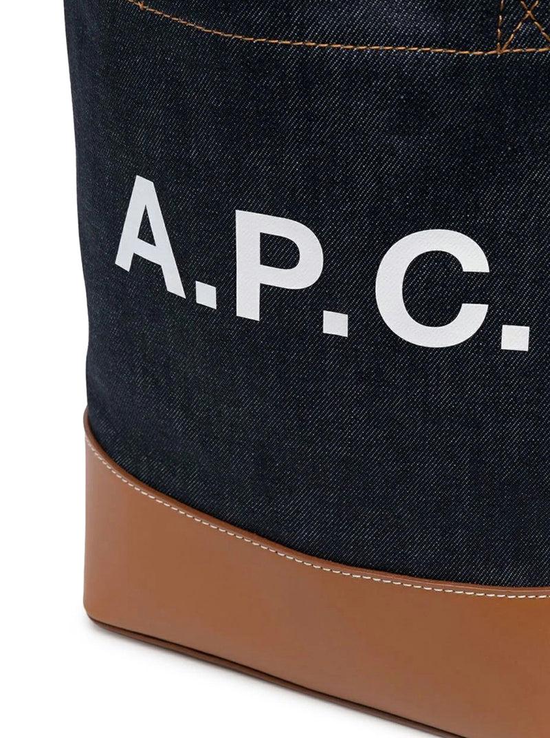 Suitnegozi BORSA AXEL PICCOLA IN DENIM E INSERTI IN PELLE