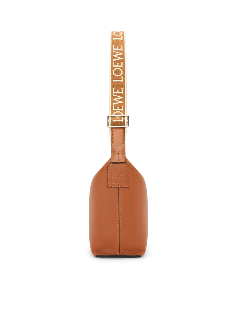 Suitnegozi Borsa Cubi Crossbody Piccola In Pelle Di Vitello Liscia E Jacquard