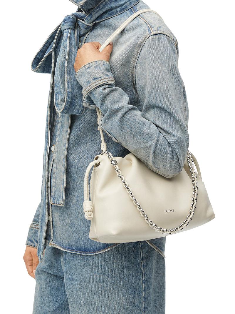 Suitnegozi Borsa Flamenco Media In Morbida Pelle Di Agnello Nappata