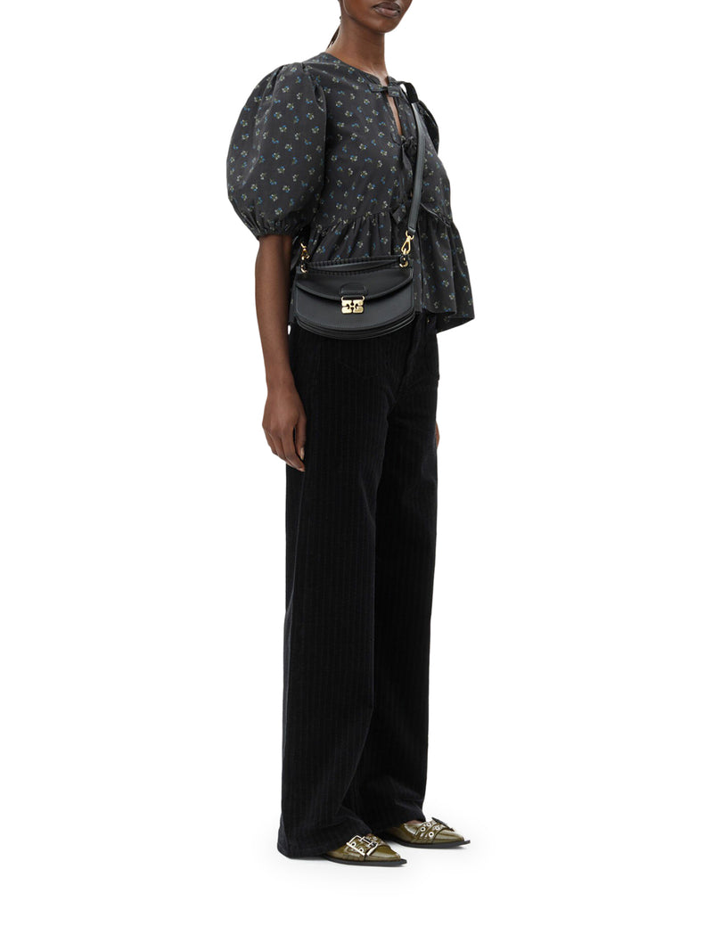 Suitnegozi BORSA MINI APO-G NERA CON MANICO SUPERIORE