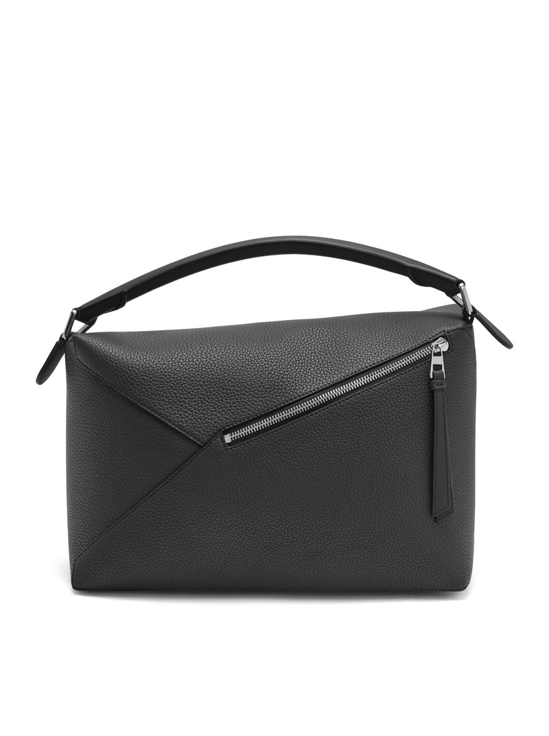 Suitnegozi Borsa Puzzle Grande In Pelle Di Vitello Martellato