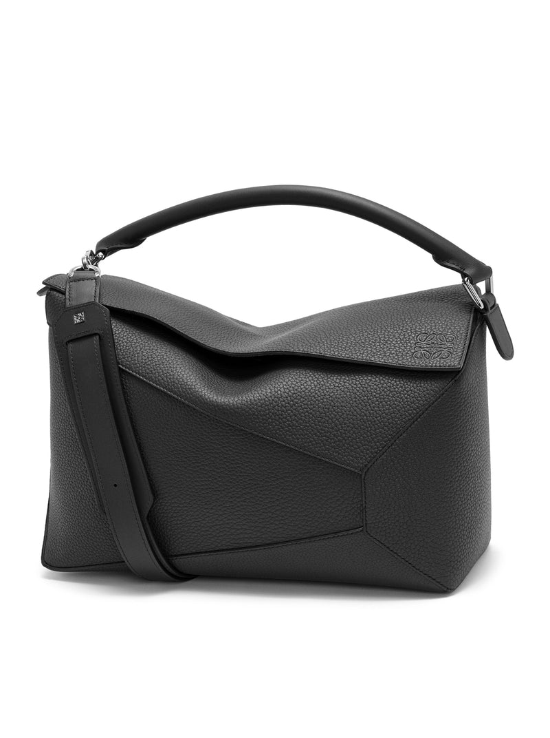 Suitnegozi Borsa Puzzle grande in pelle di vitello martellato Suitnegozi Borsa Puzzle grande in pelle di vitello martellato