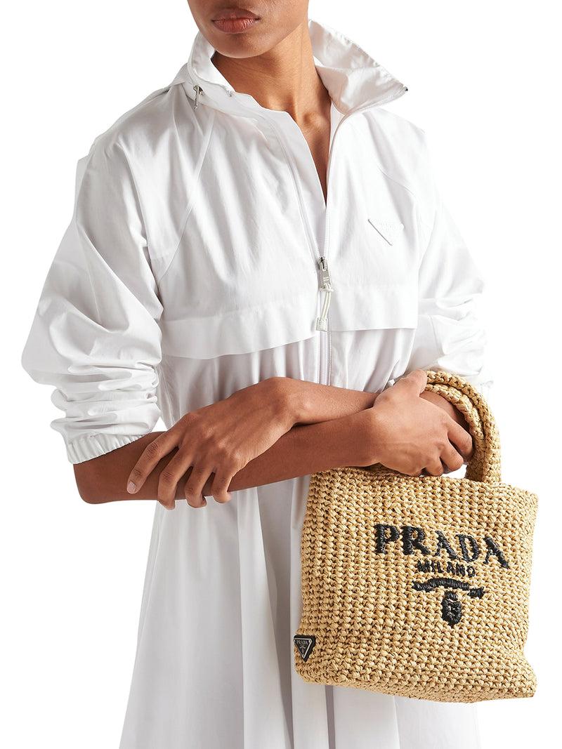 Suitnegozi Borsa Shopping Small In Tessuto Intrecciato