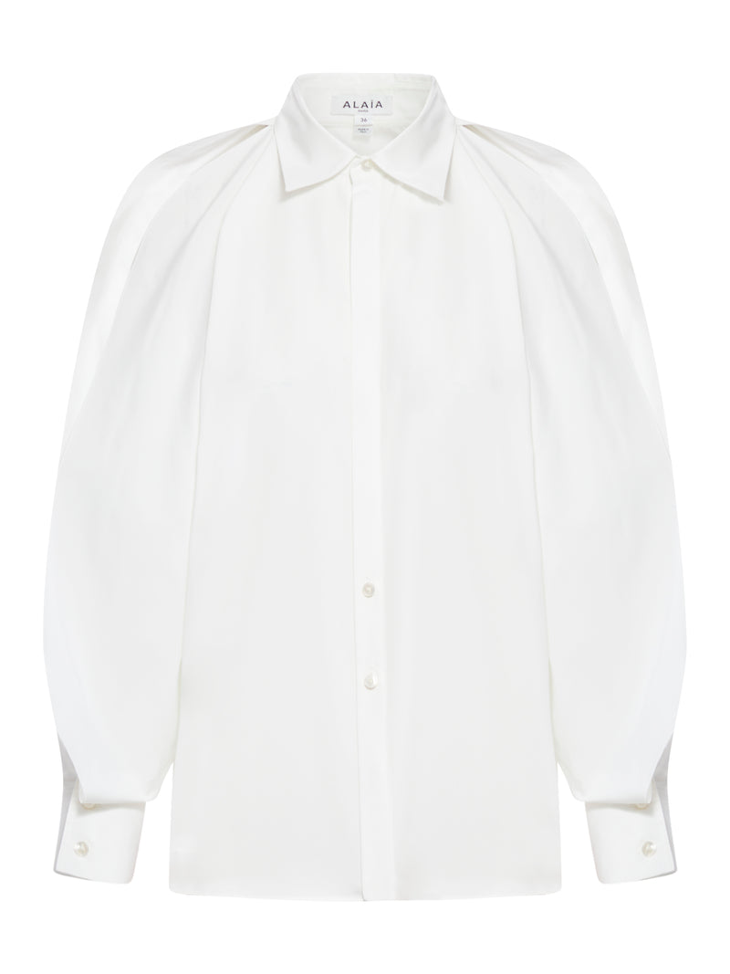 Suitnegozi CAMICIA IN COTONE CON MANICHE CON SPACCO