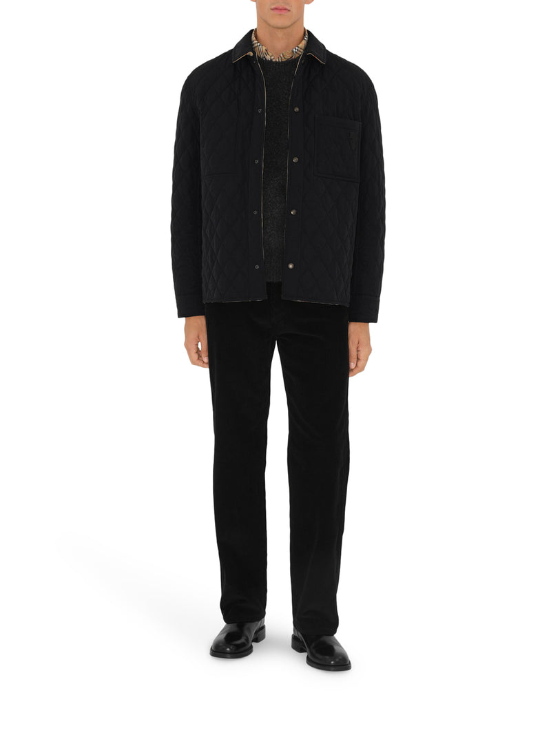 Suitnegozi Camicione Reversibile In Nylon Trapuntato