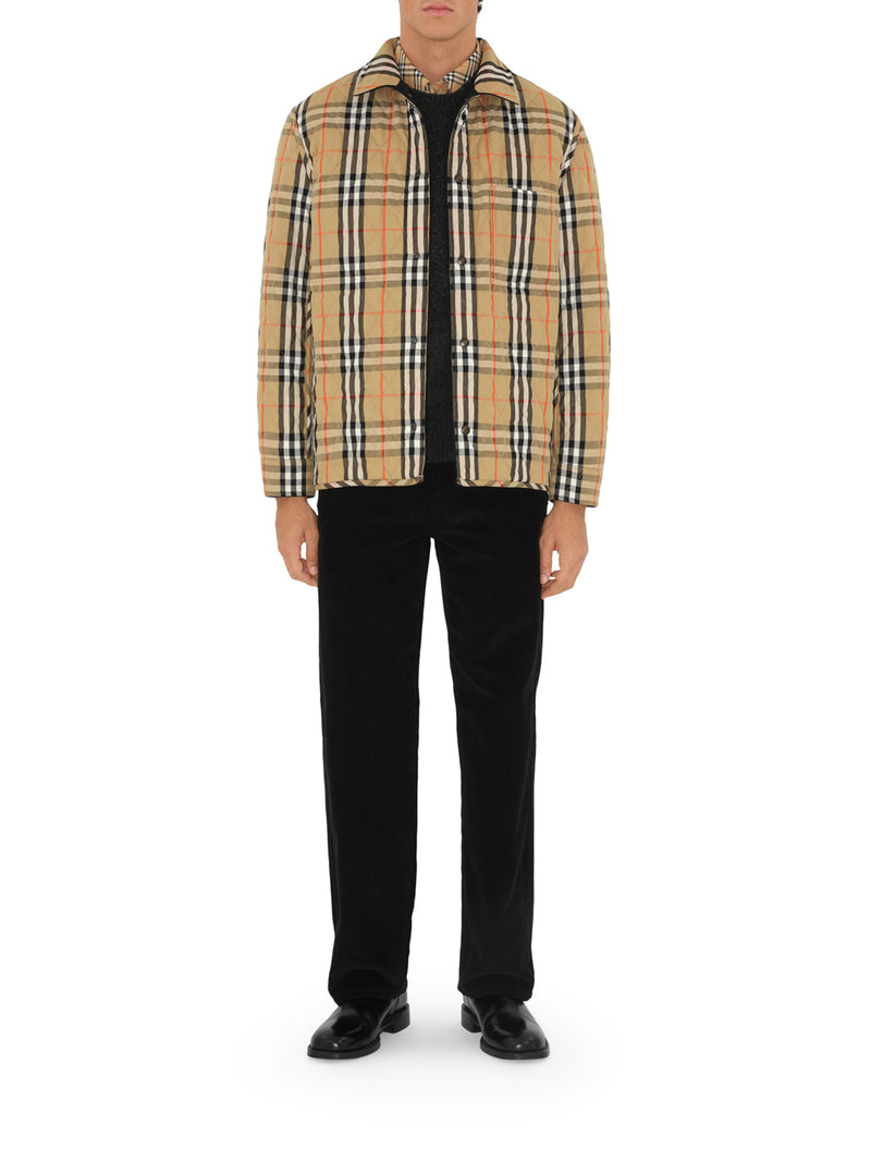 Suitnegozi Camicione Reversibile In Nylon Trapuntato