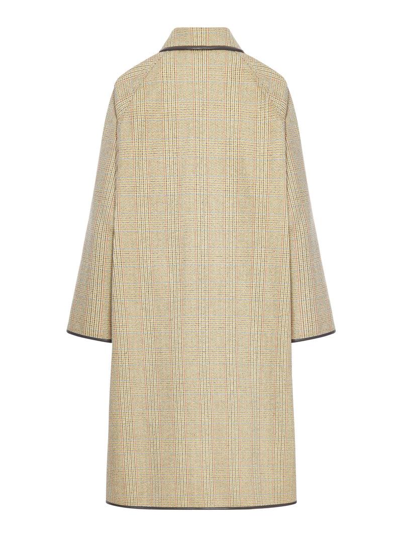 Suitnegozi Cappotto Con Motivo Principe Di Galles Distorto