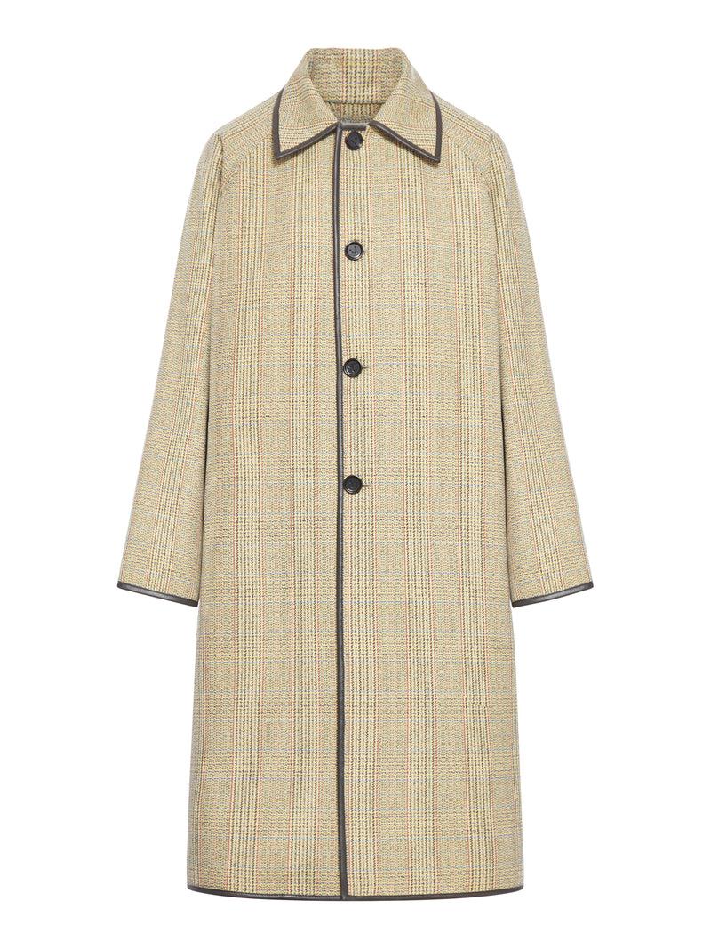 Suitnegozi Cappotto con motivo Principe di Galles distorto