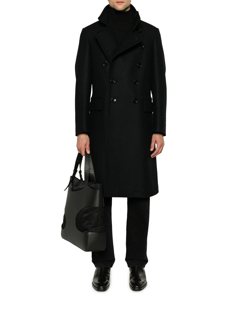 Suitnegozi CAPPOTTO DOPPIOPETTO IN LANA TWILL GIAPPONESE