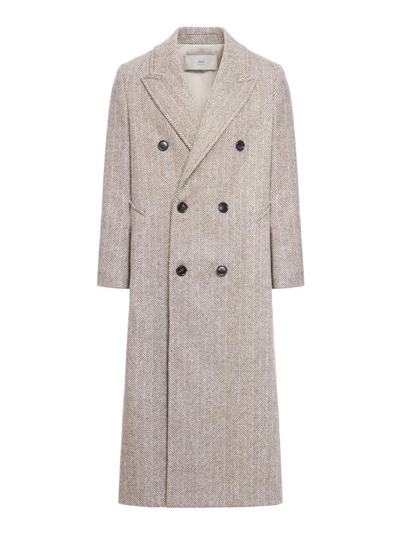 Suitnegozi CAPPOTTO DOPPIOPETTO IN LANA VERGINE SPIGATA