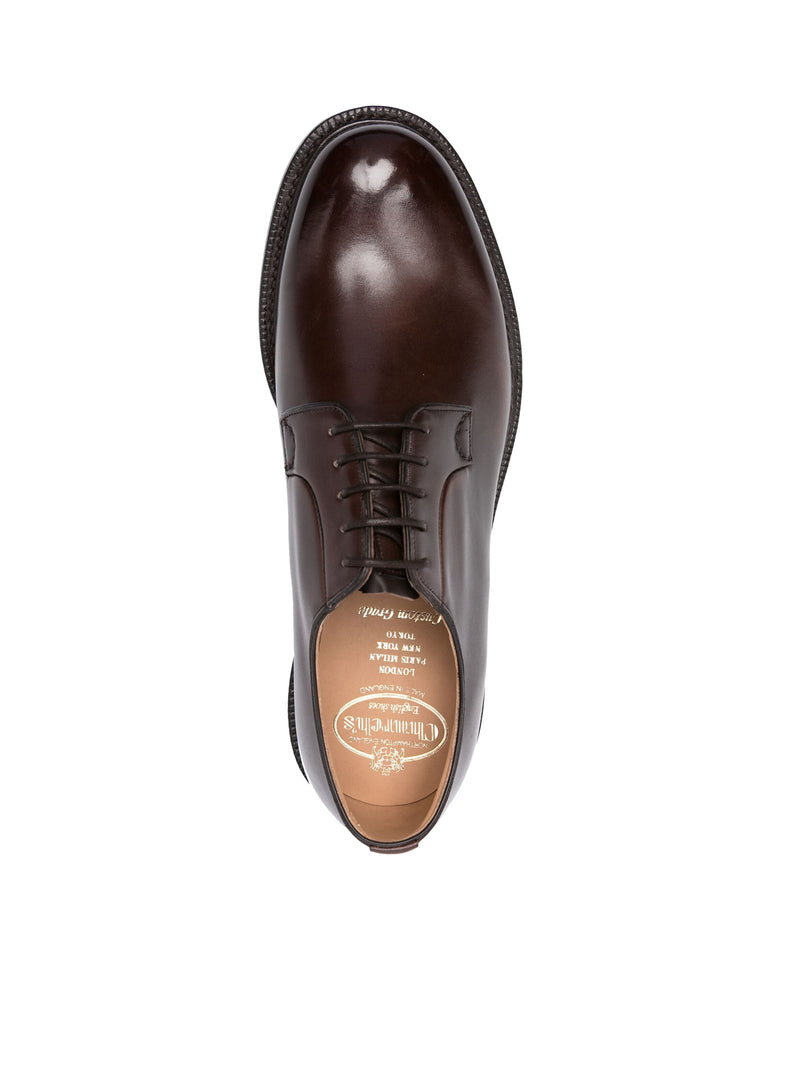 Suitnegozi Derby Shannon In Pelle Di Vitello Decolorata