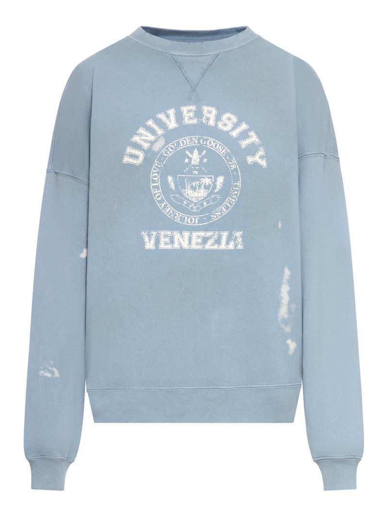 Suitnegozi FELPA JOURNEY CON STAMPA VINTAGE COLLEGE