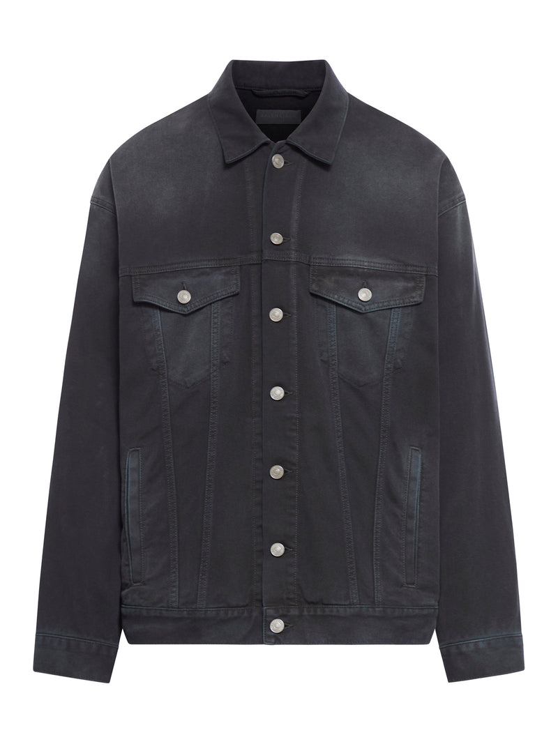 Suitnegozi GIACCA OVERSIZE SOFT BLACK LEFT HAND DENIM