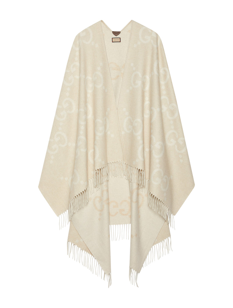 Suitnegozi MANTELLO IN CASHMERE JUMBO GG REVERSIBILE