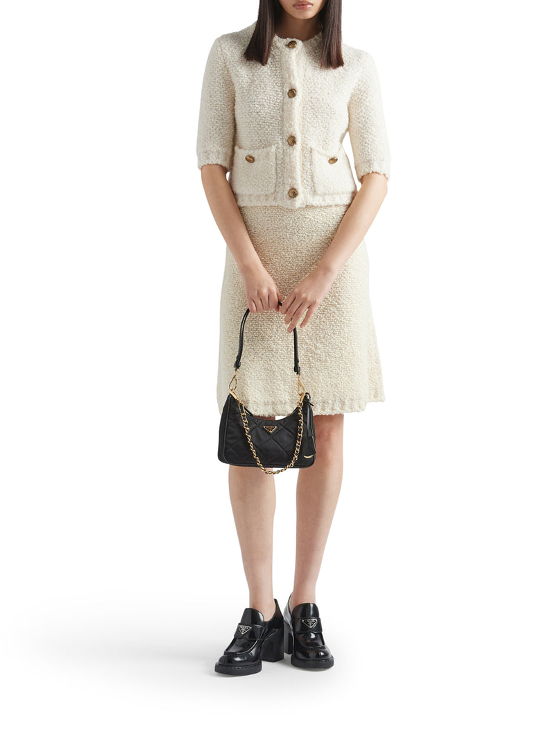 Suitnegozi Mini Borsa Prada Re-Edition 1995 Chaîne In Re-Nylon