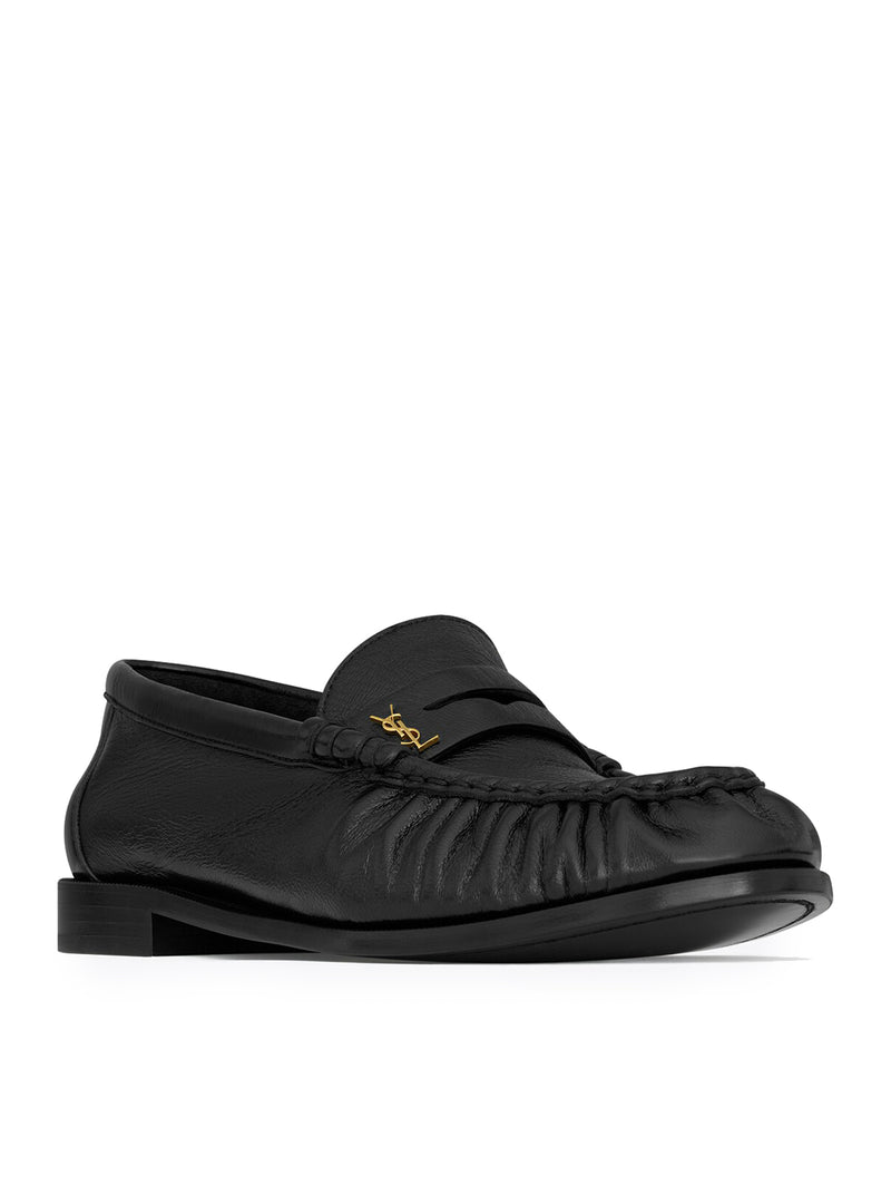 Suitnegozi MOCASSINI LE LOAFER IN PELLE STROPICCIATA LUCIDA