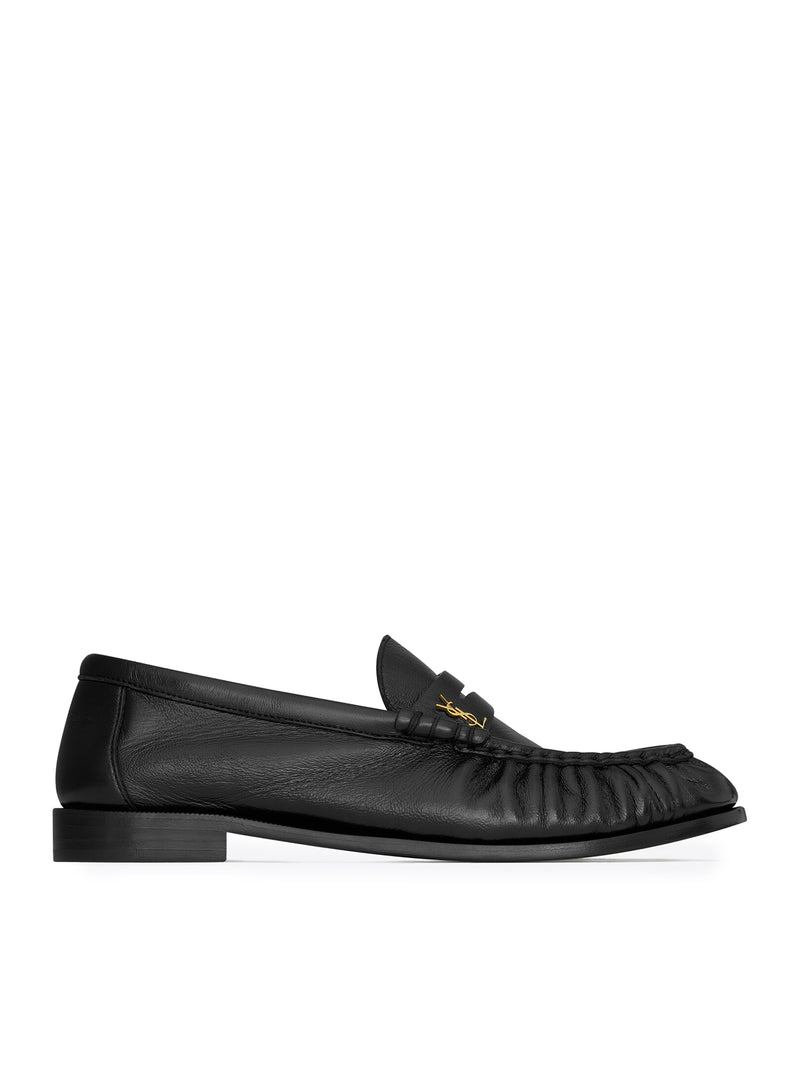 Suitnegozi MOCASSINI LE LOAFER IN PELLE STROPICCIATA LUCIDA