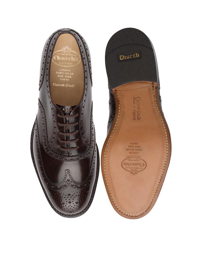 Suitnegozi Oxford Brogue Burwood In Pelle Di Vitello Spazzolato