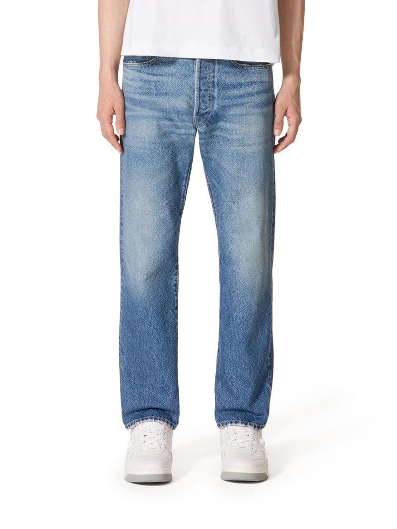 Suitnegozi PANTALONE IN DENIM CON V DETAIL METALLICA