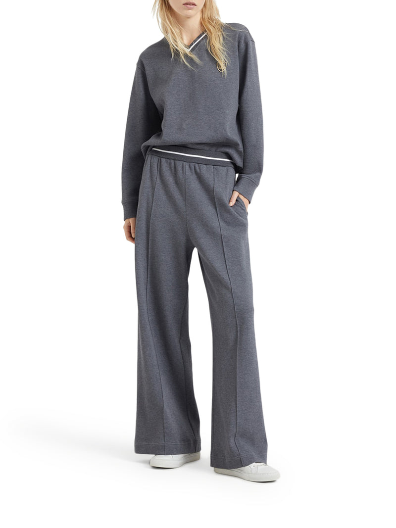 Suitnegozi Pantalone Loose In Piquet Di Cotone Techno