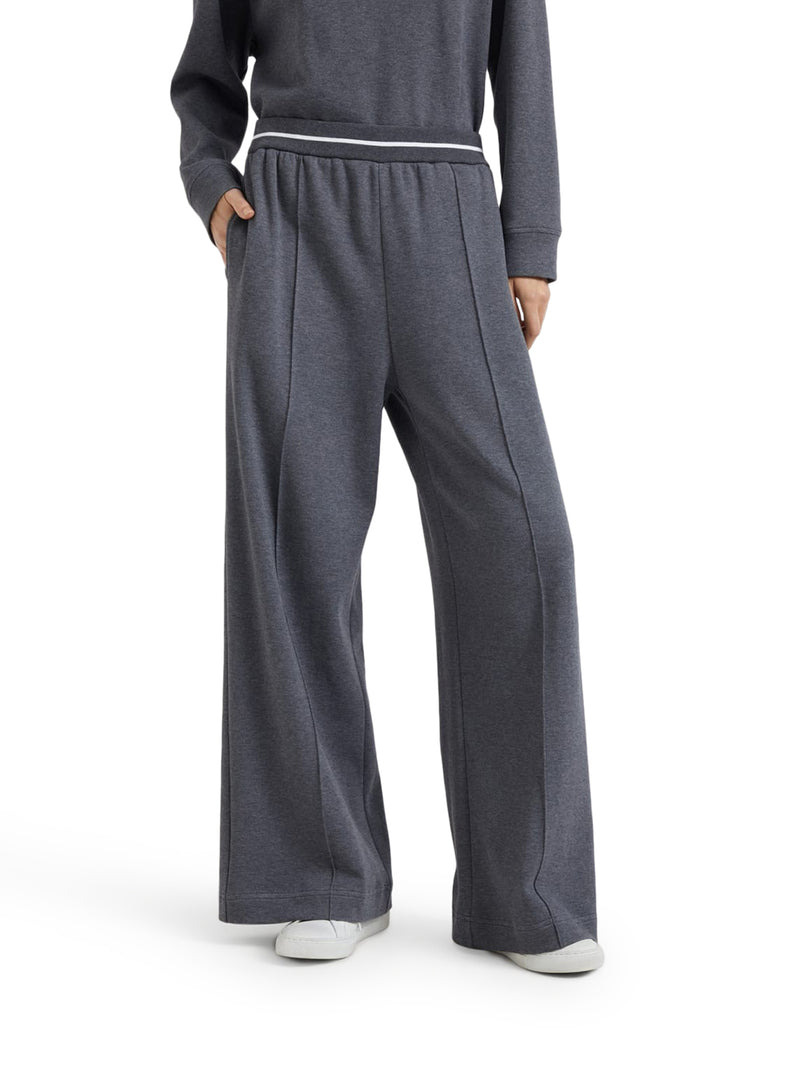 Suitnegozi Pantalone Loose In Piquet Di Cotone Techno