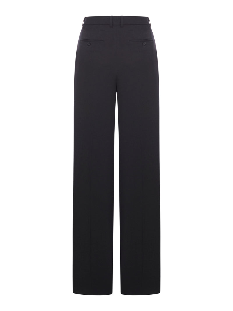 Suitnegozi PANTALONI A GAMBA AMPIA IN GRAIN DE POUDRE