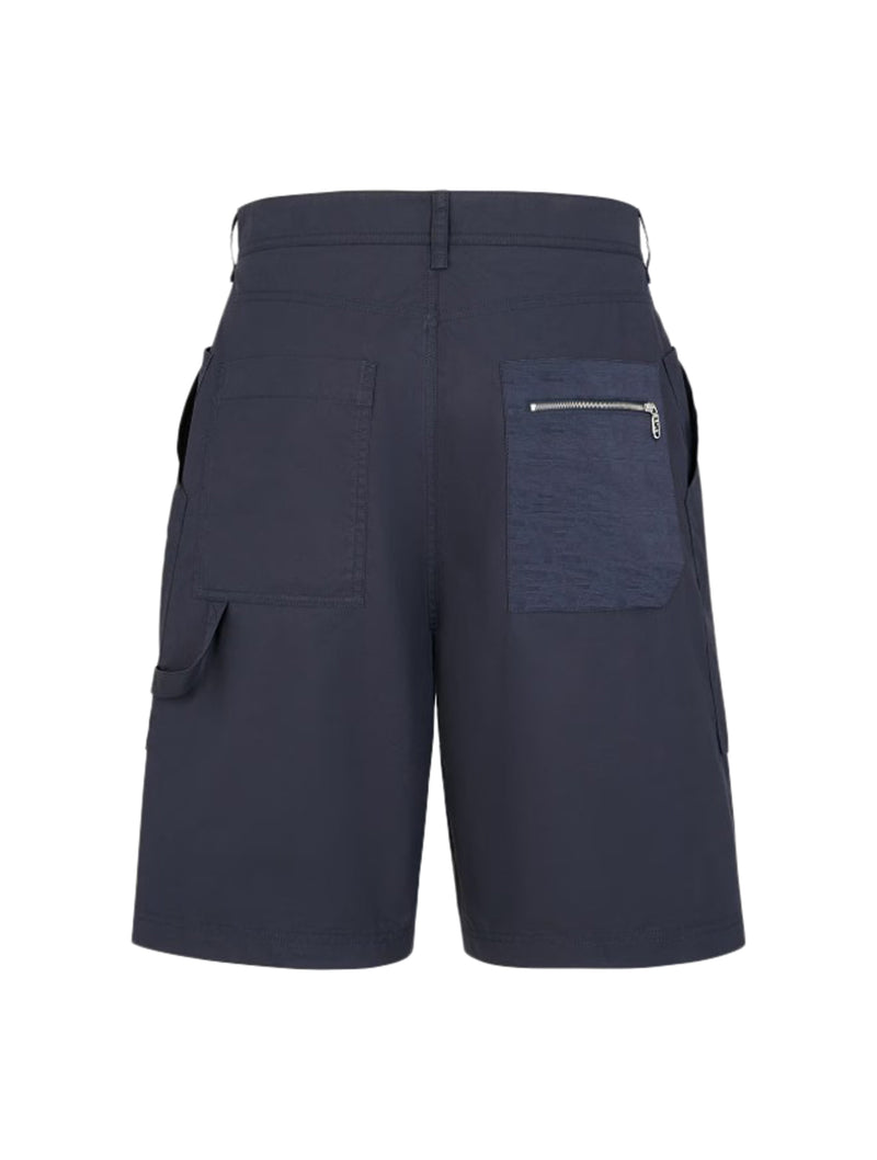 Suitnegozi Pantaloni Corti In Cotone Tecnico FF Blu